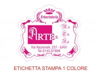 Etichette adesive per erboristerie, cosmetica, cosmesi (mm 42X38)  (cod.20M )